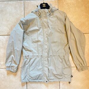 Far West Women's Hooded Wind Resistant Waterproof Rain jacket High Quality S